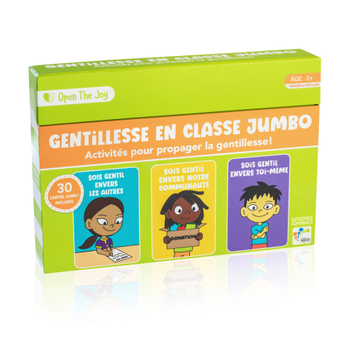 Cartes de gentillesse en classe jumbo - Version fran?aise