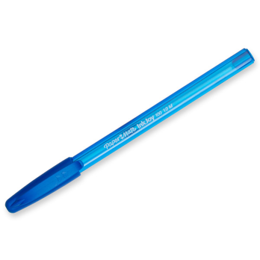 Paper Mate InkJoy 100ST Ballpoint Pen, Medium Point (1.0 mm), Blue, 1 Unit