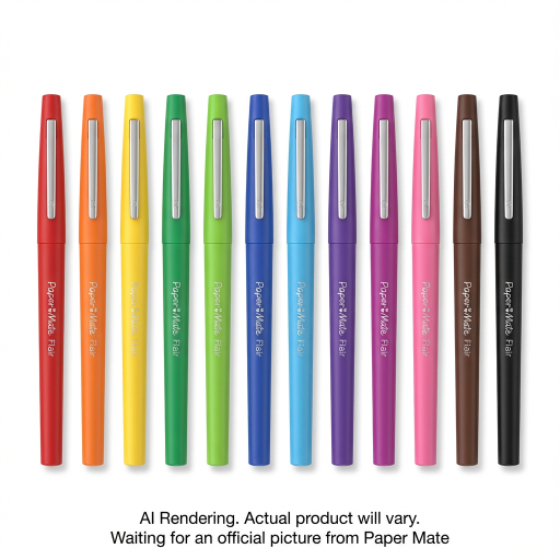 Paper Mate Pm Flair Uf 12Ct Asst Bil