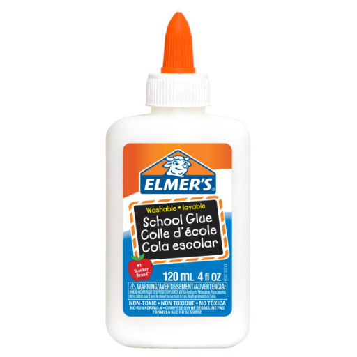 Elmer's Washable No-Run School Glue, 120 ml