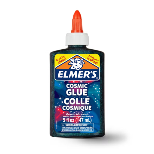 Elmer's Cosmic Glue, Teal and Purple, 1 Count