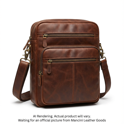 Unisex Bag w/ Zip Rear Organizer