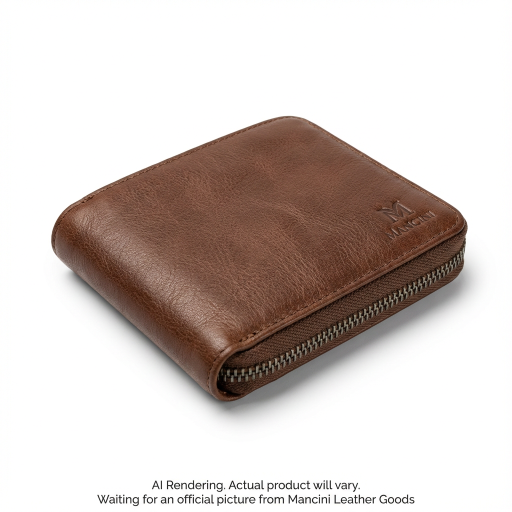 Zippered RFID Billfold w/ Passcase