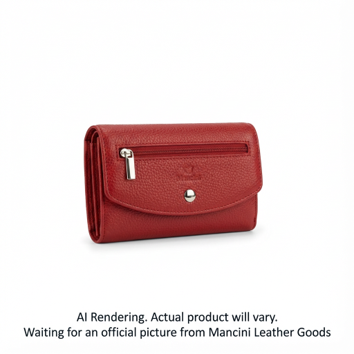 Pebbled Ladies? RFID Small Clutch Wallet