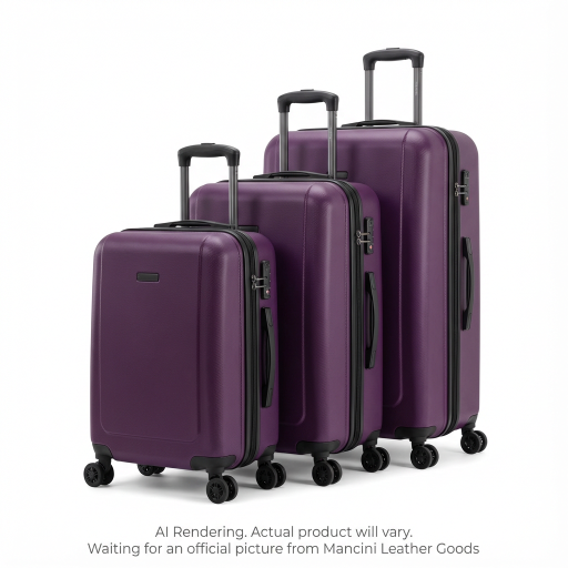 Perth Collection ABS Luggage Set
