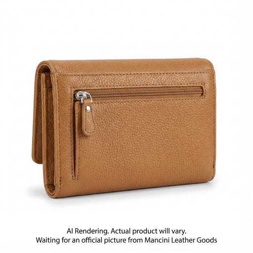 Pebbled Ladies? RFID Small Clutch Wallet