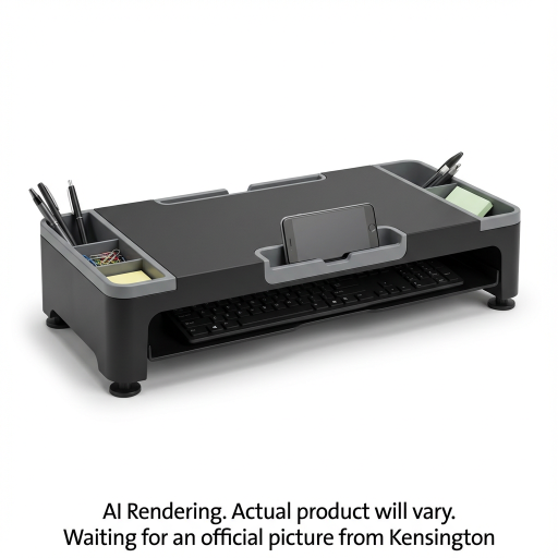 Organizing Monitor Stand Blk
