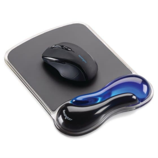 Duo Gel Mouse Pad Wrist Rest Blu
