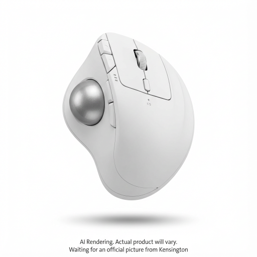 ProFit Ergo Vert Trackball Wrls Wht