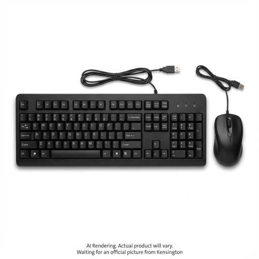 PRO FIT WASHABLE WIRED DESKTOP SET
