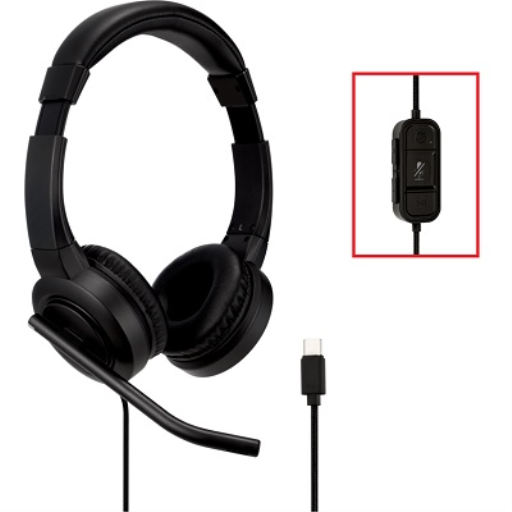 H1000 USBC ON EAR HEADSET BLK