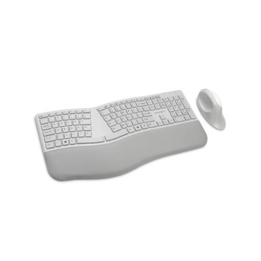 Ergo Wireless Keyboard Mouse Grey