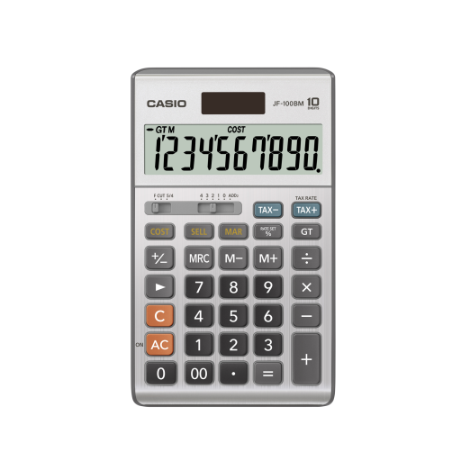 Casio JF-100MS/BM Desk Calculator