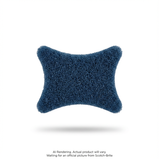 Scotch-Brite? Power Pad, 2000, 14 cm x 9.9 cm (5.5 in x 3.9 in)