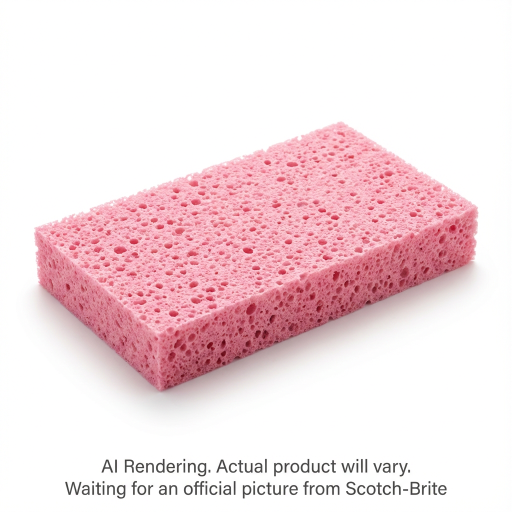 Scotch-Brite? Cellulose Sponges, H-7400, 159 mm x 83 mm (6.3 in x 3.5 in )