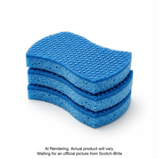 Scotch-Brite? Scrub Dots Non-Scratch Scrub Sponge, 3/pack
