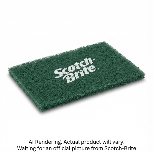Scotch-Brite? General Purpose Scouring Pad No. 96, H-96-6X9, 152 mm x 229 mm (6 in x 9 in)