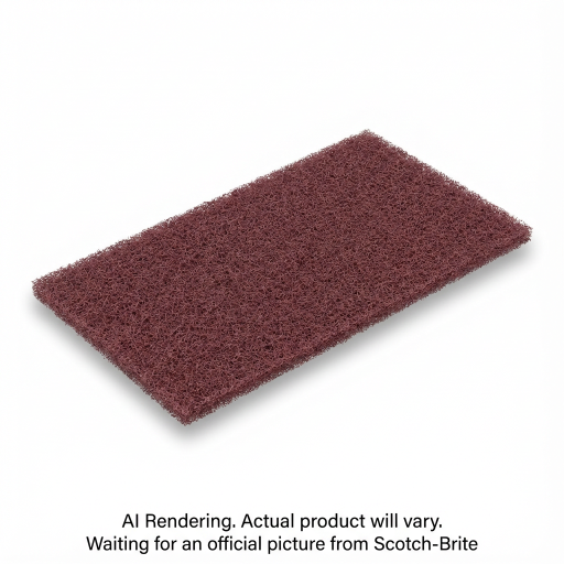 Scotch-Brite? Surface Preparation Pad SPP4-5/8x10, 4-5/8 in x 10 in, 20/case