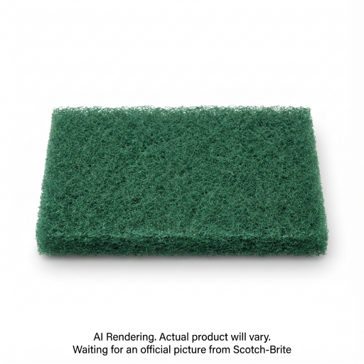 Scotch-Brite? General Purpose Scrub Pad, 9650, 76.2 mm x 114.3 mm (3 in x 4.5 in)