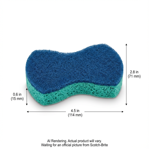 Scotch-Brite? Power Sponge 3000, 20/Case