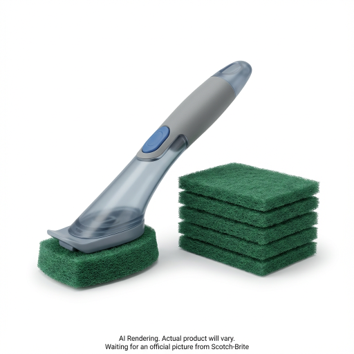Scotch-Brite? Advanced Soap Control Dishwand and Heavy Duty Refills 651U481-6-SIOC, 6/Pack