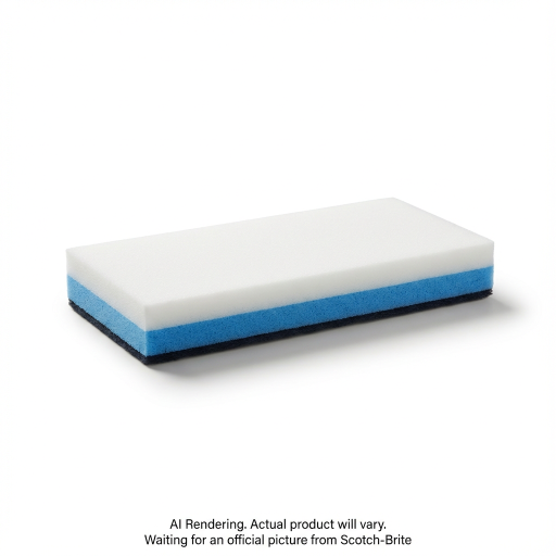 Scotch-Brite? Doodlebug? Easy Erasing Pad, 4610, 117 mm x 254 mm (4.6 in x 10 in)