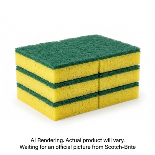 6pk Sponge heavy Duty