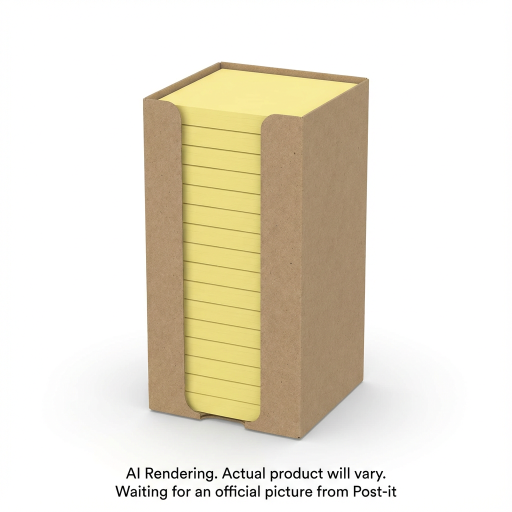 3x3 Recycled Note Tower- Yellow