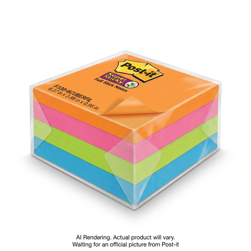 Full Adhesive Notes F330-6CUBERFIL