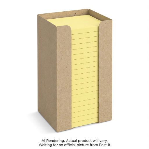1.5x2 Recycled Note Tower- Yellow