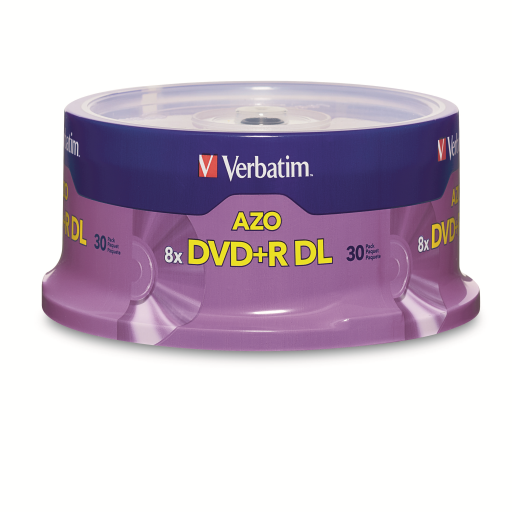 Verbatim #DVD+R DL 8.5GB 8X VBTM 30PK SP