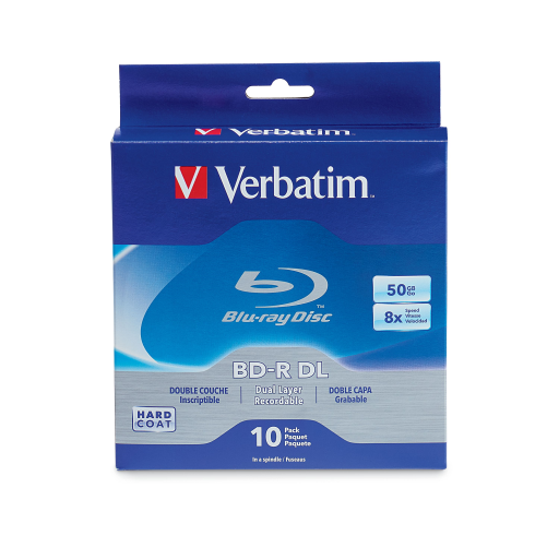 Verbatim BD-R DL 50GB 8X VBTM 10PK SP
