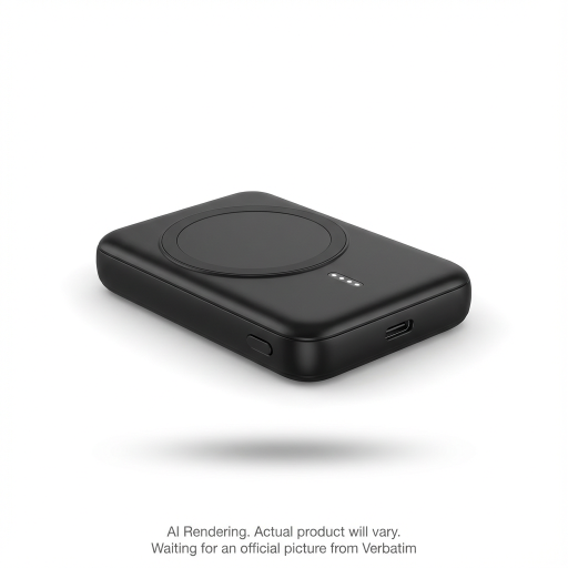 Verbatim Charge 'n' Go 10,000 mAh Magnetic Wireless Power Bank - 20W USB-C PD & 15W Wireless