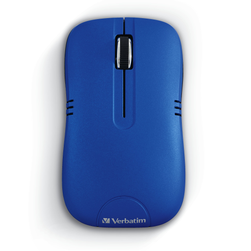 Verbatim Wireless Opt. Mouse, Commuter - Blue