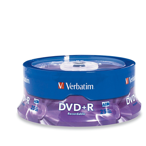 Verbatim DVD+R 4.7G 16X VRB AZO 25PK SP