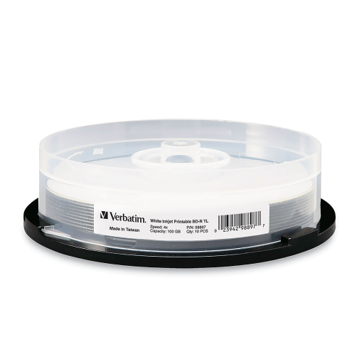 Verbatim BD-R XL 100GB 4X IJ HUB 10PK SP