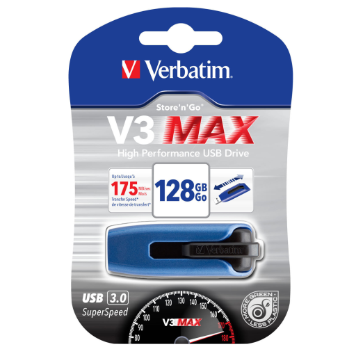 Verbatim 128GB V3 Max USB 3.0 Drive