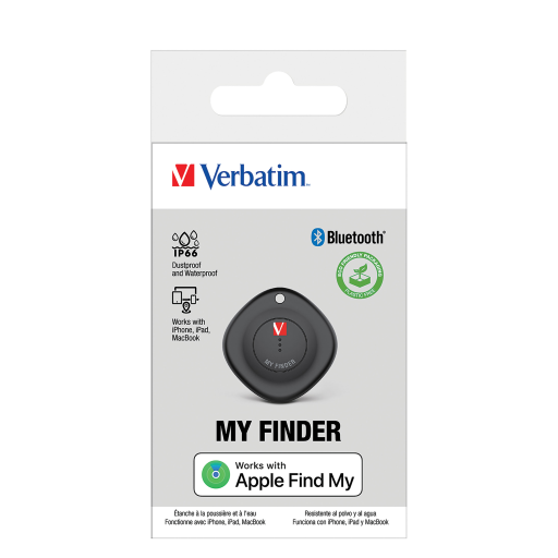 Verbatim My Finder Bluetooth 1pk Blk