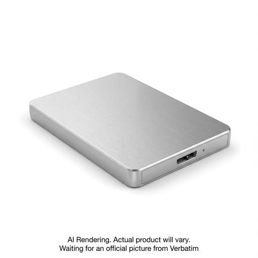 Verbatim Store'n'Go Alu Slim 2.5" HDD USB 3.2 GEN1 1TB Silver