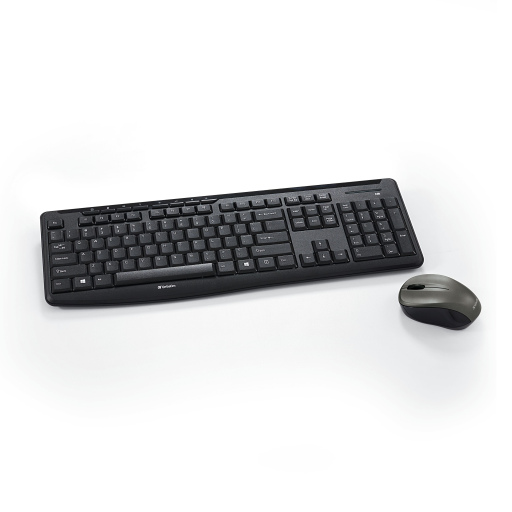 Verbatim Wireless Silent kbd mouse combo - blk