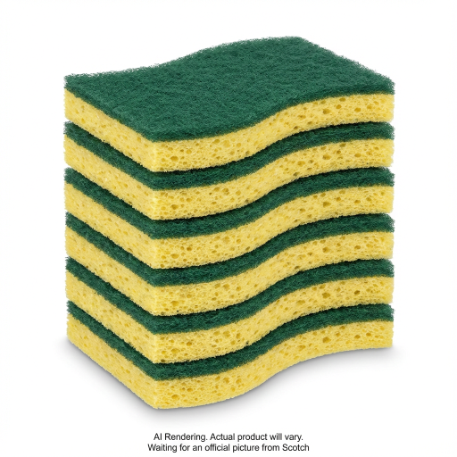 6pk Sponge heavy Duty