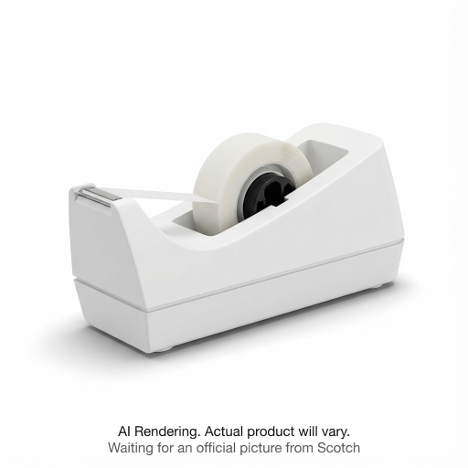 C18-W Dispenser, White w/Tape