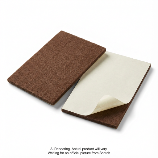 SP830-NA Easy Cut Felt Pads Brown
