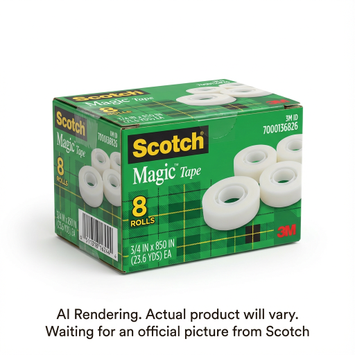 Invisible Tape 8Pk