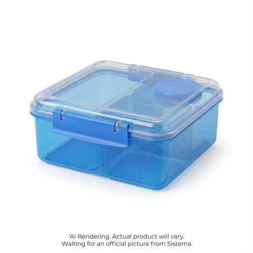 Sistema Kids 1.25L Bento Cube Assorted
