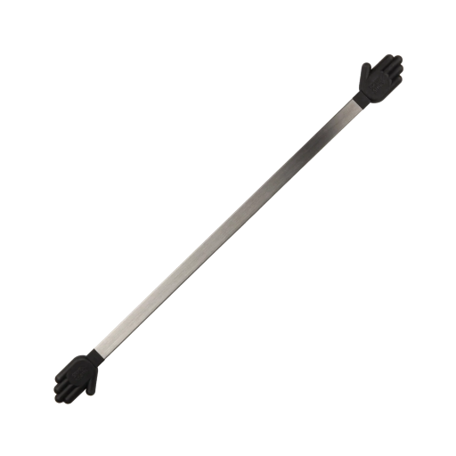 Happy Sinks Wunderbar - Expandable Over-Sink Kitchen Bar (40-70cm) - Stainless Steel & Silicone