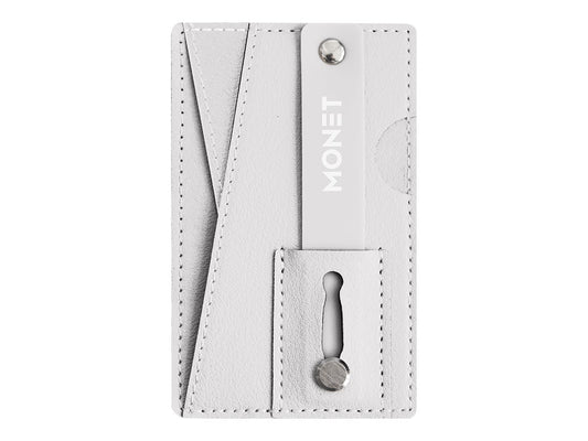 Monet Universal Phone Wallet RFID with kickstand White