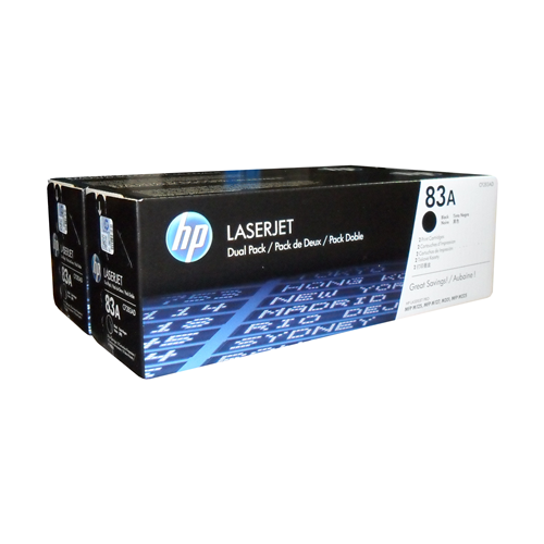 HP 83A Blk Dual Pack LJ Toner Cartridge