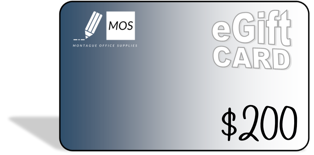 Montague Office Supplies Gift Card