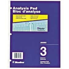 A5203 Analysis Pad 3 col.